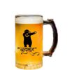 Customizable Beer/Juice Glass Mug Frosted 450ml display image beer baadshah luvecloset