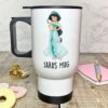 jasmine customized printed traveller mug