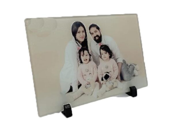 glass painting rectangle frame left side