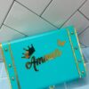 Leatherette Trunk box name printed queen