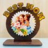 Best mom Acrylic mdf wooden table top photo frame