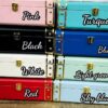 Leatherette Trunk box harneet name printed color name options
