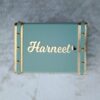 Leatherette Trunk box harneet name printed