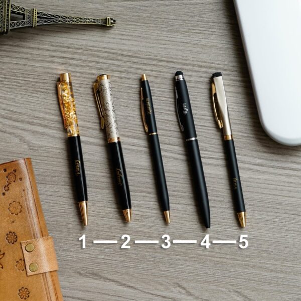 Personalized Customized name engraved printed meal pens for gift main image of all pens