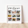 Customizable A4 size Photo Frame to beautify your walls and relive precious movements of your life one photo and quote with calendar display friends logo with nine photos collage luvecloset